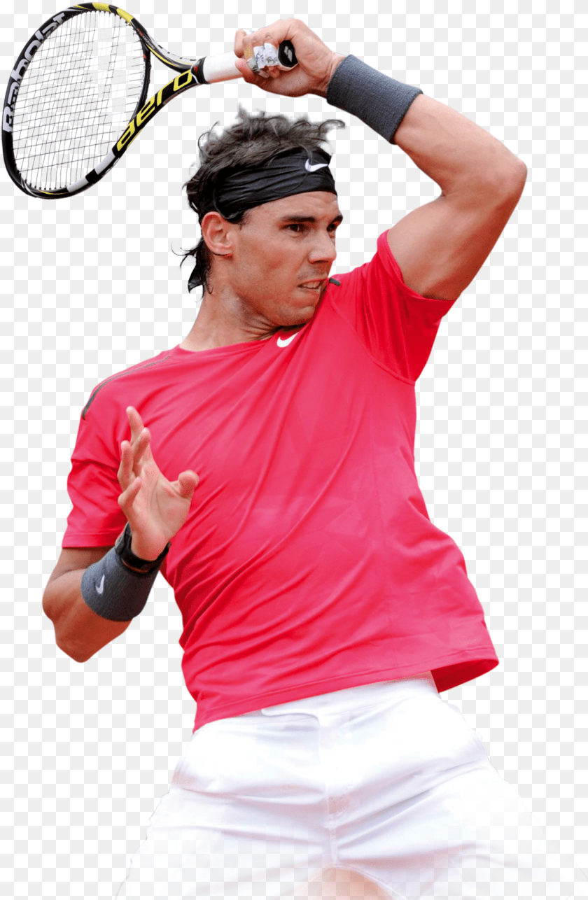 Rafa Nadal, Racket, Tennis Racket, Tennis, Sport Clipart PNG