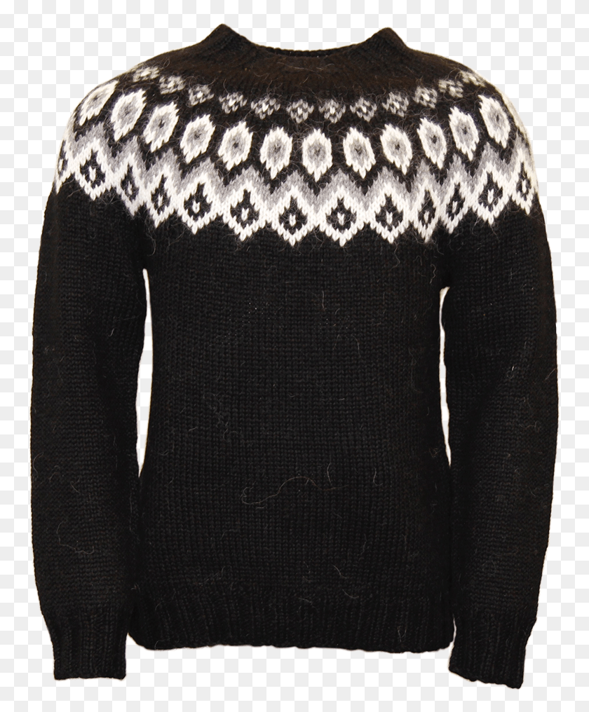 761x956 Ragnar Icelandic Wool Sweater Lopapeysa, Одежда, Одежда, Рукав Png Скачать