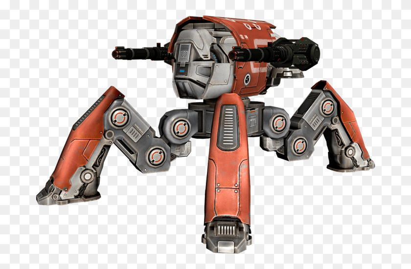 695x491 Raijin War Robots Robot, Gun, Weapon, Weaponry HD PNG Download