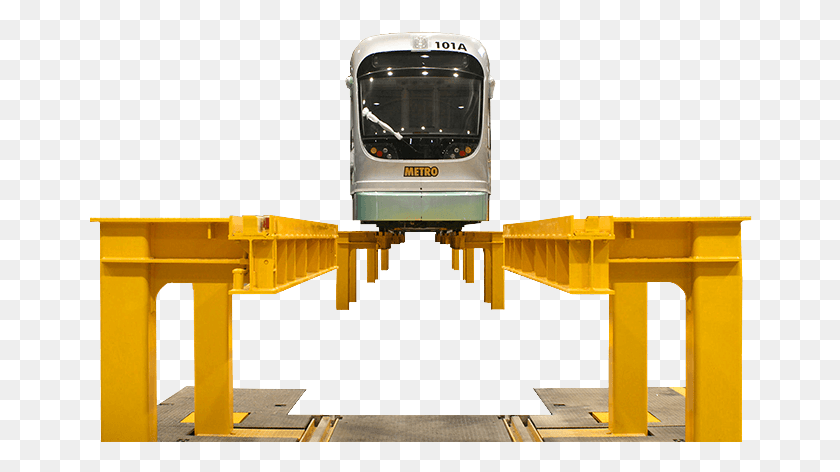 664x412 Rail Lift Light Rail, Transportation, Construction Crane, Vehicle Descargar Hd Png