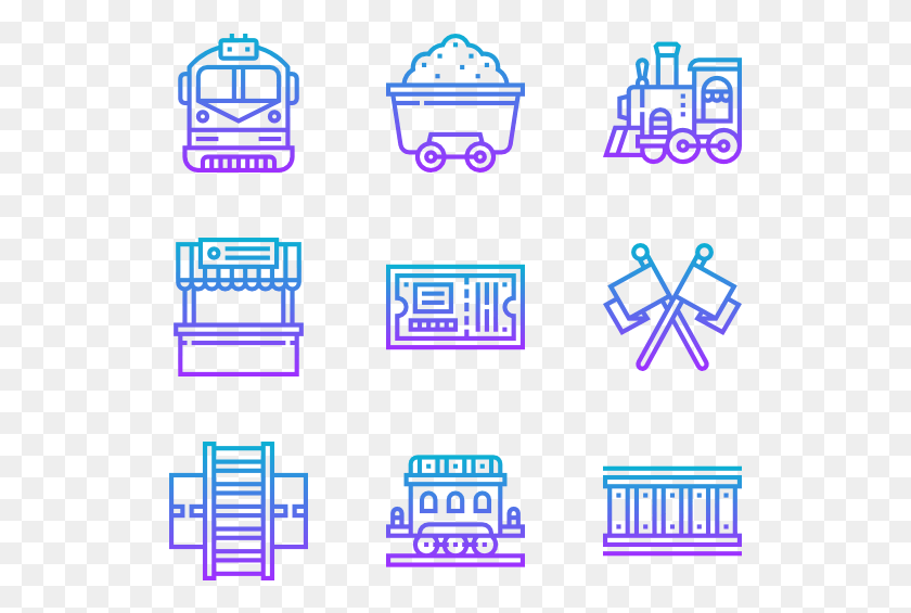529x505 Railway Company Icons, Neon, Light, Text HD PNG Download