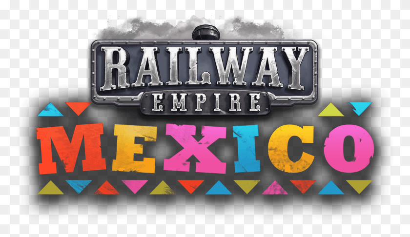 1994x1090 Railway Empire Dlc Mexico Logo Small Railway Empire Mexico, Alfabeto, Texto, Call Of Duty Hd Png