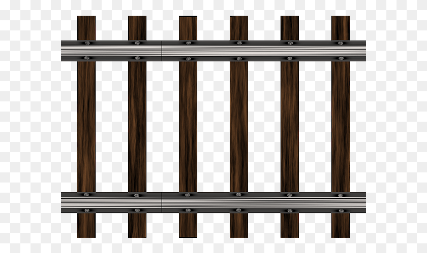 601x439 Railway Track 1a Plywood, Railing, Prison, Handrail HD PNG Download
