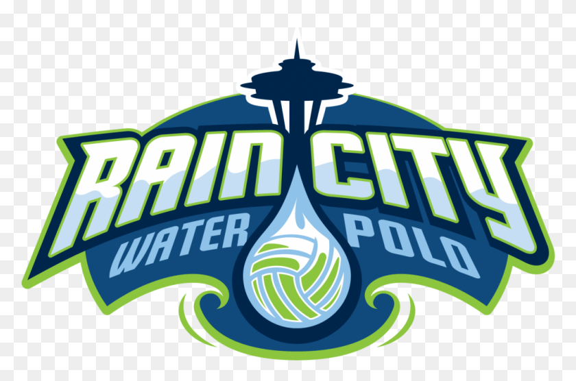 1005x640 Descargar Png Rain City Water Polo Logo, Rain City Logo, Símbolo, Marca Registrada, Emblema Hd Png