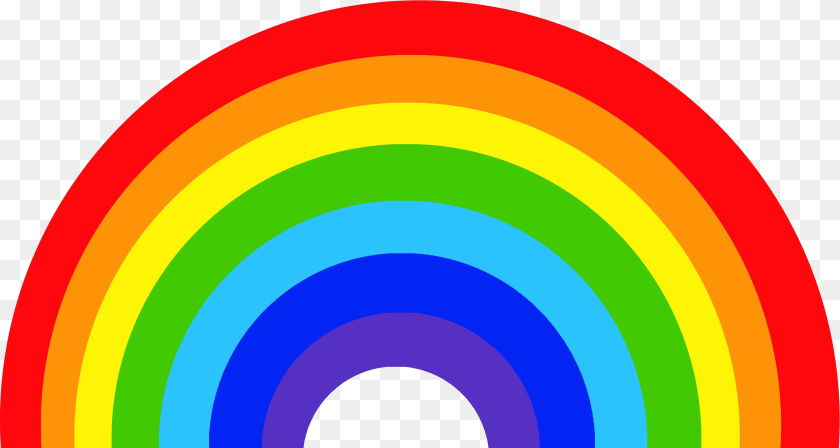Rainbow, Spiral Transparent PNG