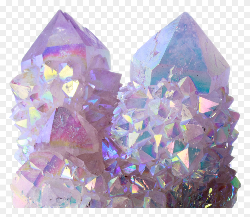 884x759 Rainbow Aura Quartz Pastel Crystals, Crystal, Mineral, Diaper HD PNG Download