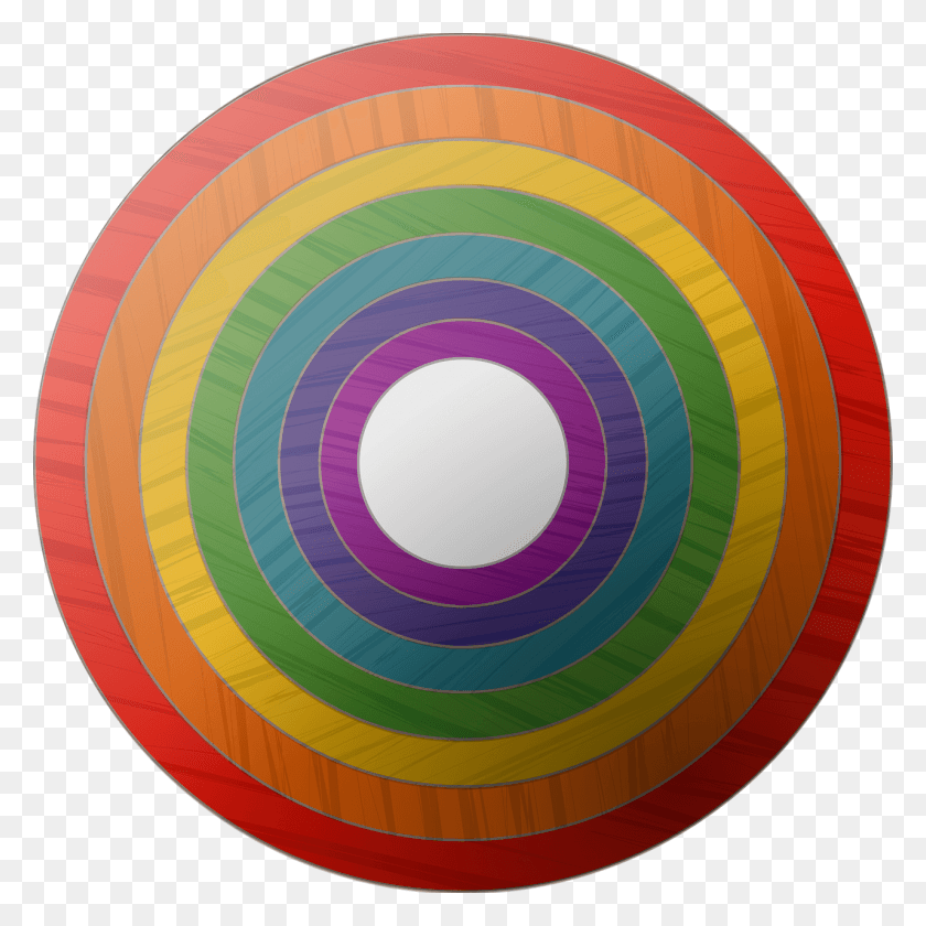 1280x1280 Rainbow Button Symbol The Lgbt Flag Colors Arco Ris Redondo, Graphics, Disk HD PNG Download