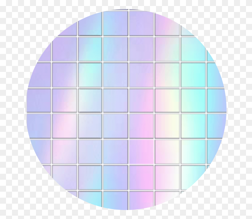 670x671 Rainbow Circle Background Grid Freetoedit Circle, Balloon, Ball, Sphere HD PNG Download