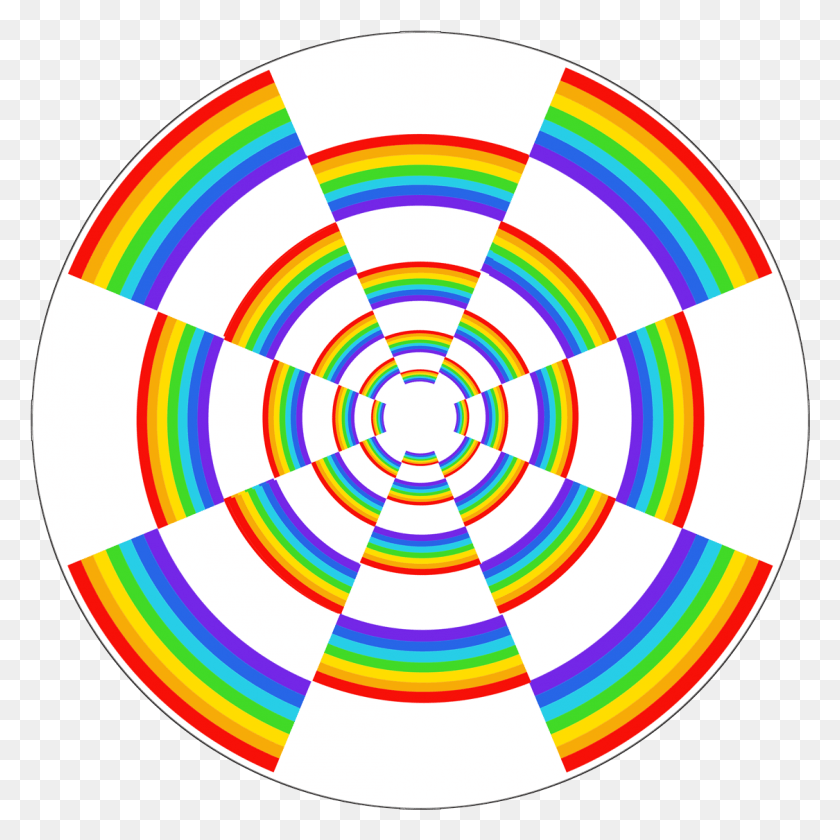 1125x1125 Círculo De Arco Iris, Globo, Bola, Espiral Hd Png