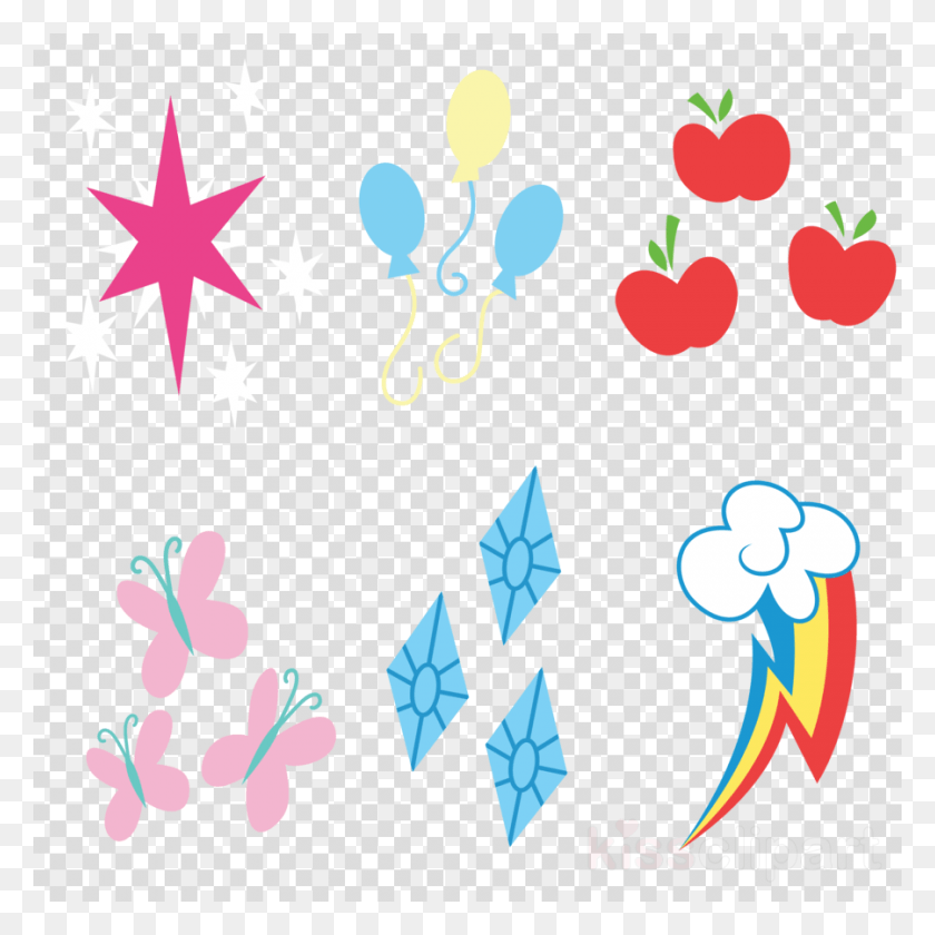 900x900 Arco Iris Png / My Little Pony Cutie Mark Png