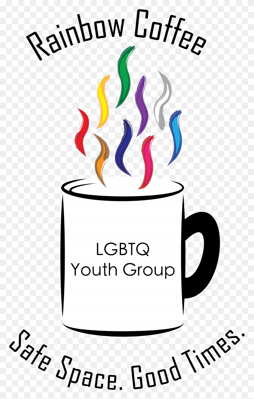 2880x4661 Rainbow Coffee 02 Cup, Ketchup, Alimentos, Light Hd Png