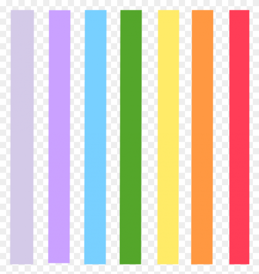 1000x1062 Rainbow Colorful Line Linestickers Lines Ftestickers Colorfulness, Rug, Pattern, Text HD PNG Download