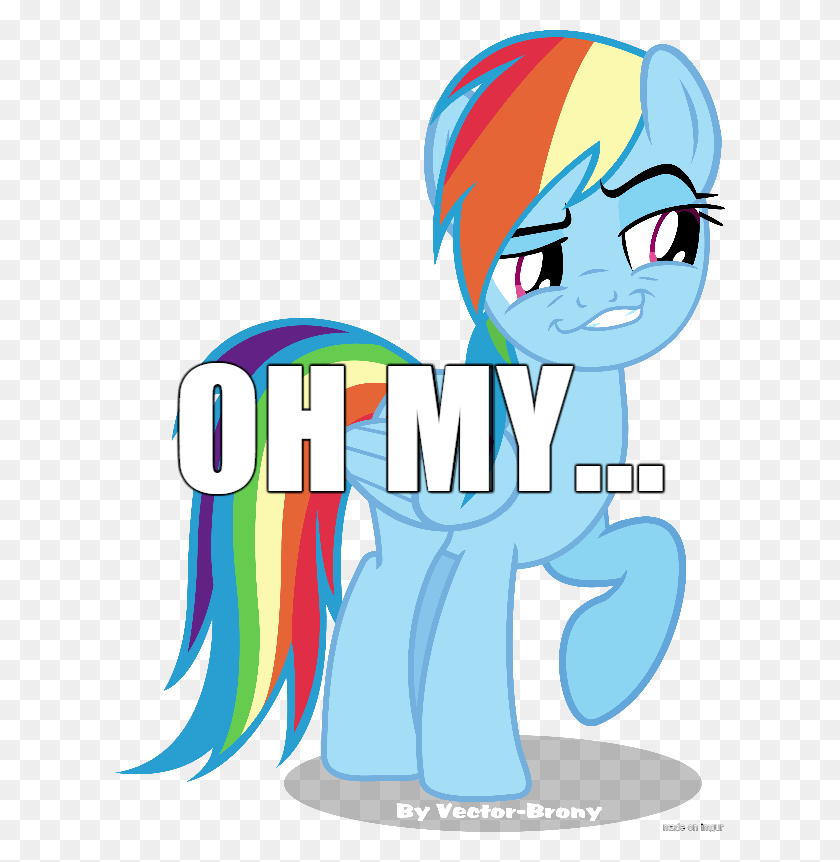 610x802 Rainbow Dash, Graphics, Book HD PNG Download