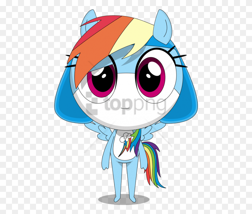 480x654 Rainbow Dash, Graphics, Magnifying HD PNG Download