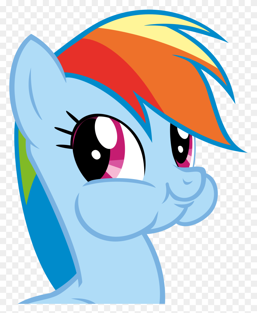 2340x2898 Rainbow Dash Close Up, Graphics, Floral Design HD PNG Download