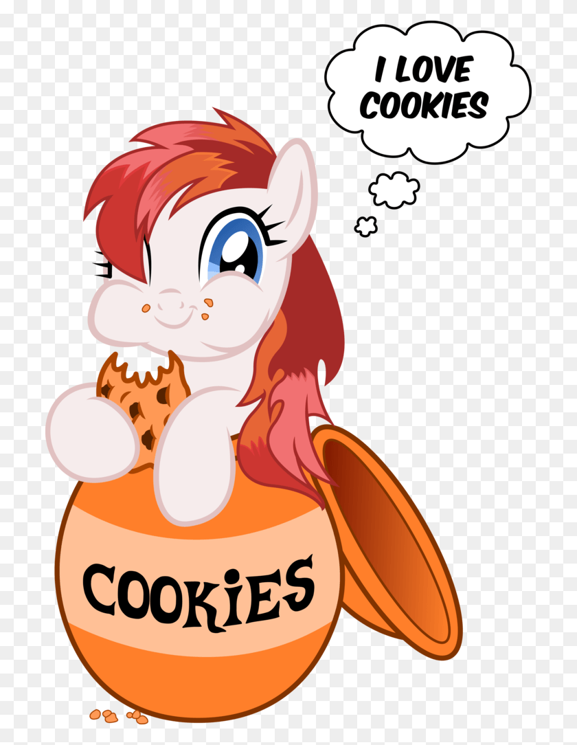 708x1024 Rainbow Dash Eating A Cookie, Food, Graphics HD PNG Download