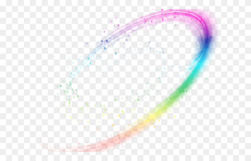 640x480 Rainbow Effect, Light, Neon, Flare HD PNG Download