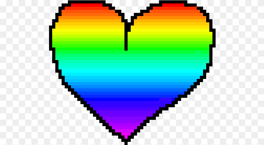 Rainbow Heart Thing, Balloon Clipart PNG
