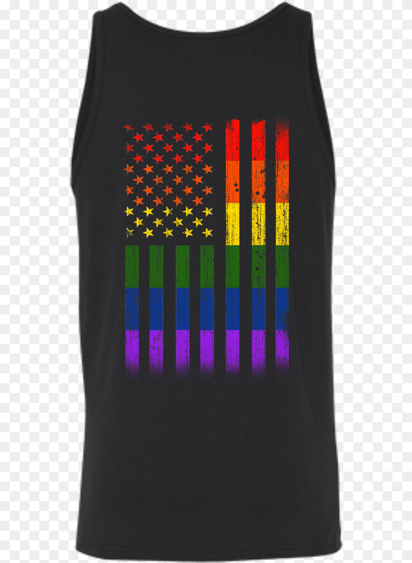 558x1146 Rainbow Lesbian Gay Pride Active Tank, Clothing, T-shirt, Tank Top PNG