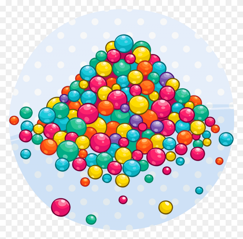 1014x997 Rainbow Sprinkles Circle, Sphere, Ball, Balloon HD PNG Download