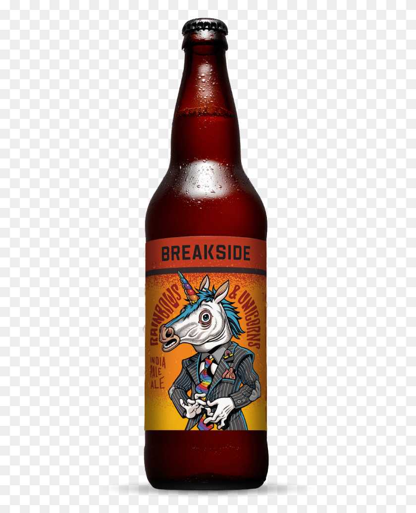 435x976 Rainbows Amp Unicorns Breakside Brewing What Rough Beast, Beer, Alcohol, Beverage HD PNG Download
