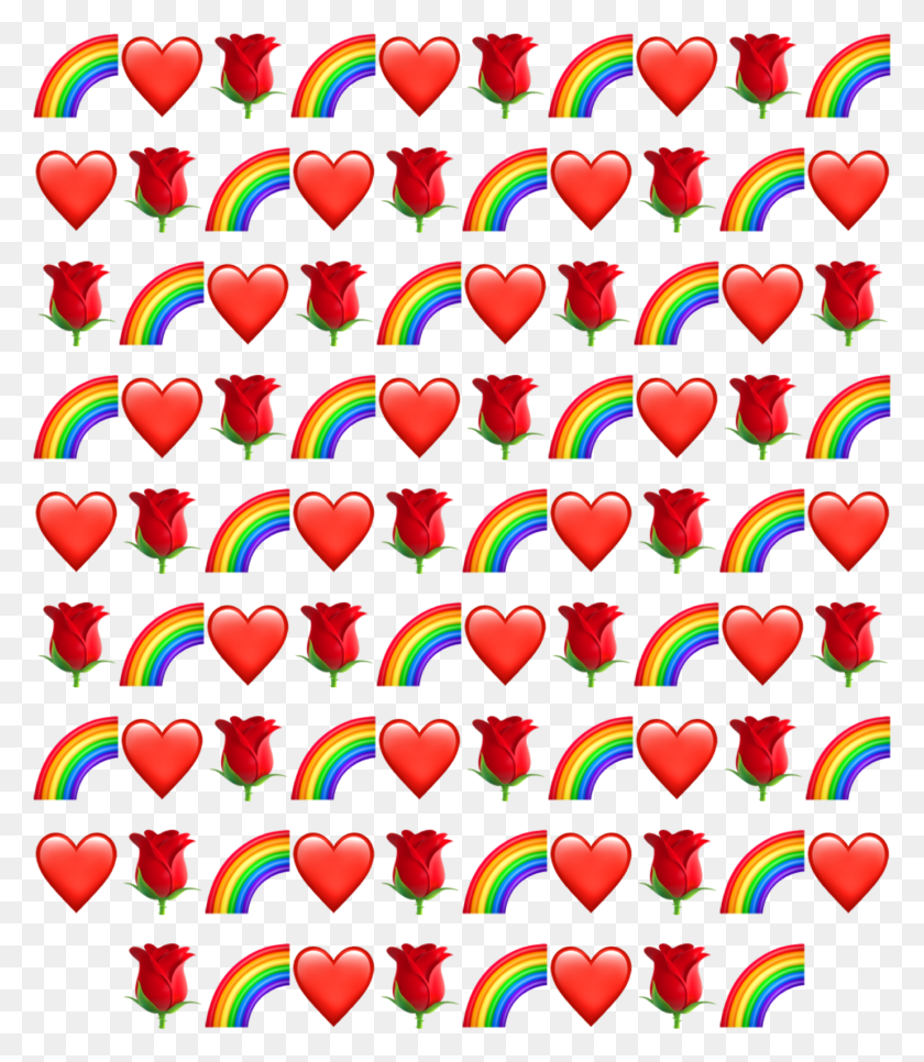 2806x3260 Rainbows Emojis Iphoneemoji Backgrounds Useit Remixit HD PNG Download