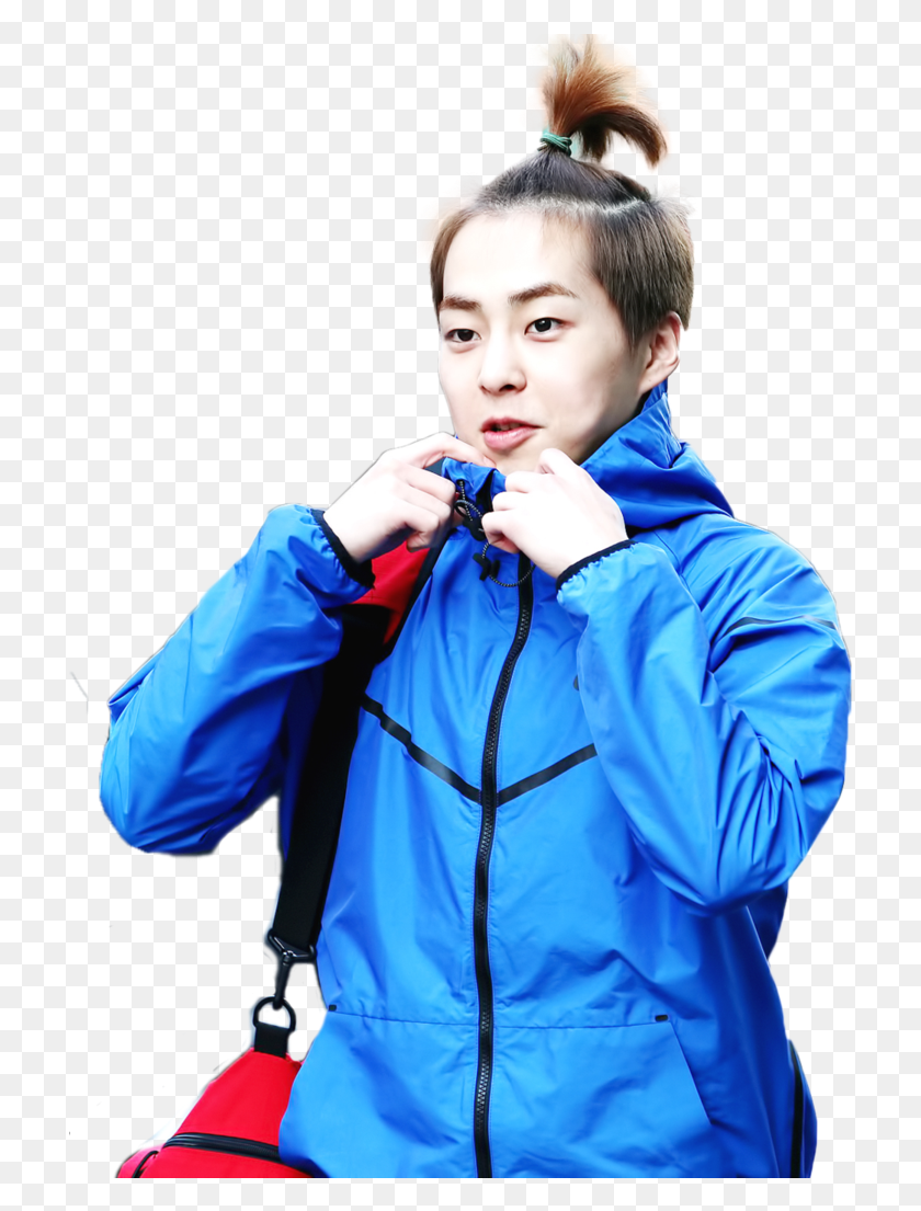 716x1045 Raincoat Birthday Kpop Exo, Clothing, Apparel, Person HD PNG Download
