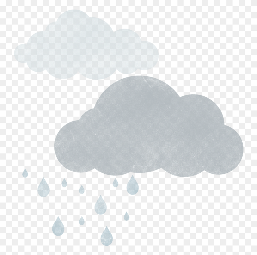 752x771 Gota De Lluvia Clipart, Naturaleza, Aire Libre, Clima Hd Png