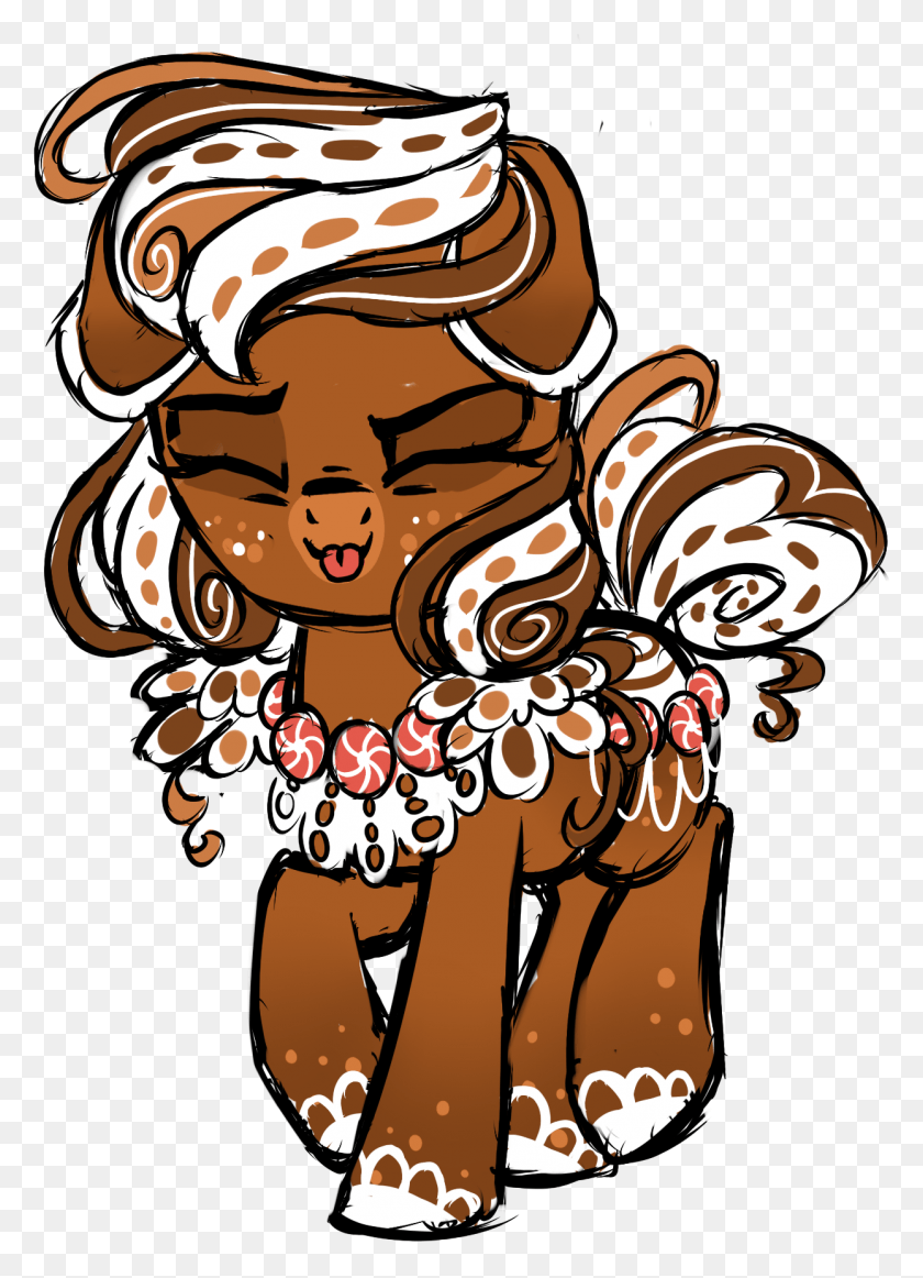 1244x1758 Rainjay Xx Eyes Closed Food Food Pony Gingerbread, Face, Outdoors, Nature HD PNG Download
