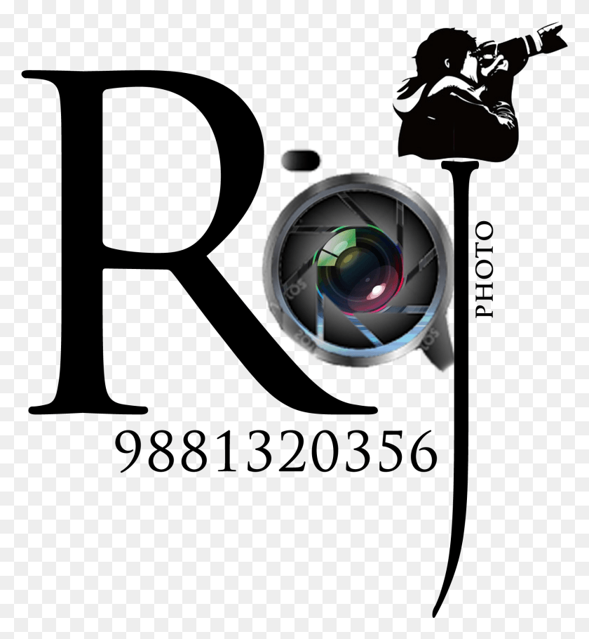 1695x1849 Descargar Png Raj Photo Laboratorio De Color Digital Raj Fotografía Logotipo, Electrónica, Lente De La Cámara Hd Png