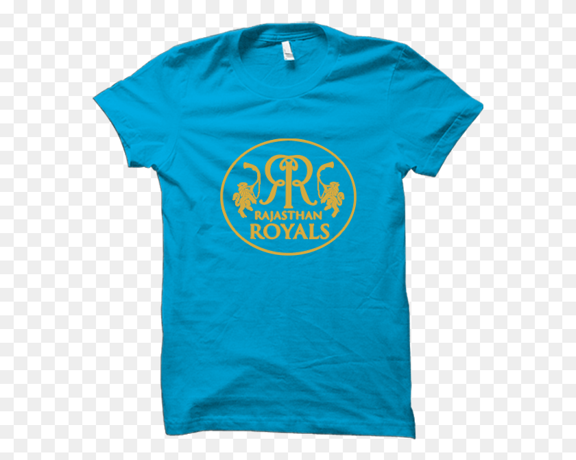 571x611 Rajasthan Royals Half Sleeve Sky Blue Native American Student Association T Shirt, Clothing, Apparel, T-shirt HD PNG Download
