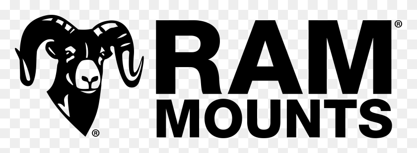 7170x2304 Ram Mounts Ram Mounts Logo, Text, Number, Symbol HD PNG Download