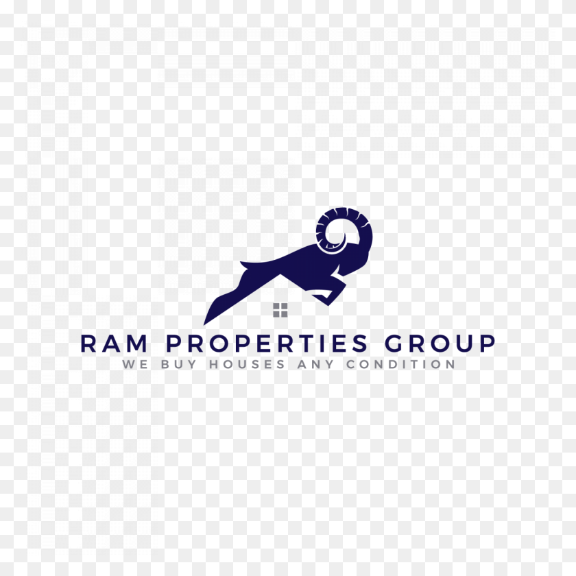 1200x1200 Ram Properties Group Logo Graphic Design, Symbol, Trademark, Text HD PNG Download