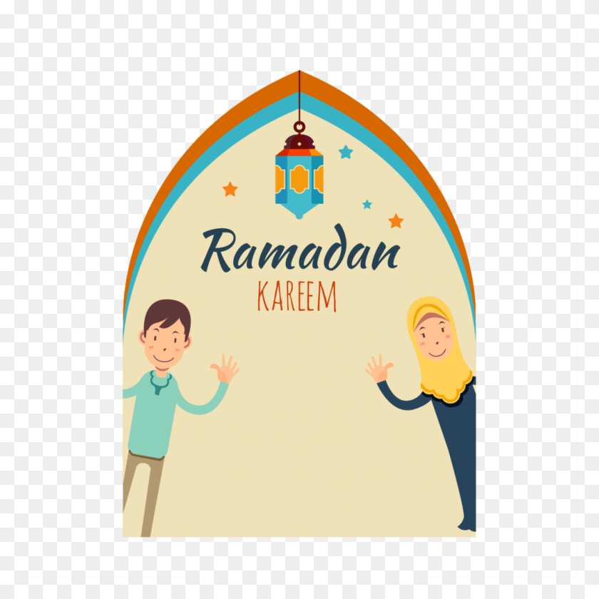 1024x1024 Ramadan Kareem Vector Clipart Psd Peoplepng Ramadan Kareem, Person, Text, Face HD PNG Download