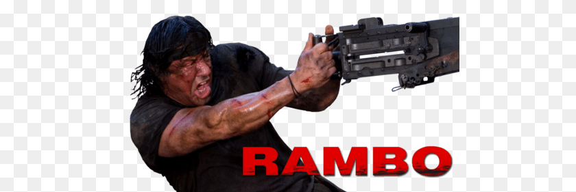 500x281 Rambo, Adult, Male, Man, Person Transparent PNG