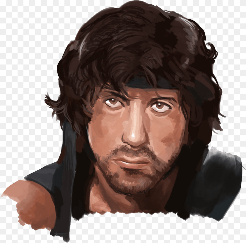 Rambo Rambo Head, Adult, Photography, Person, Man PNG