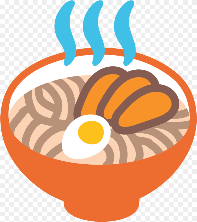 905x1017 Ramen Emoji, Food, Meal, Bowl Sticker PNG