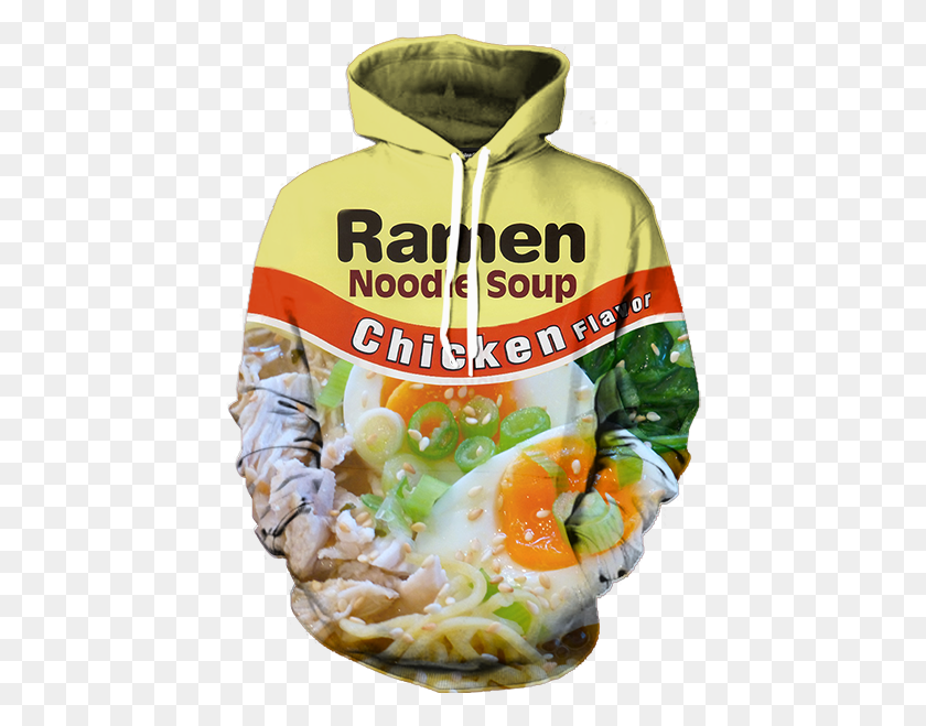 432x599 Ramen Noodle Hoodie, Clothing, Apparel, Food HD PNG Download