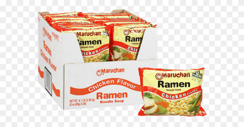 586x377 Ramen Noodles Big Box Of Ramen Noodles, Snack, Food, Bread HD PNG Download