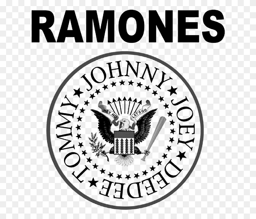 636x658 Ramones Tommy Johnny Joey Dee Dee, Logo, Symbol, Trademark HD PNG Download