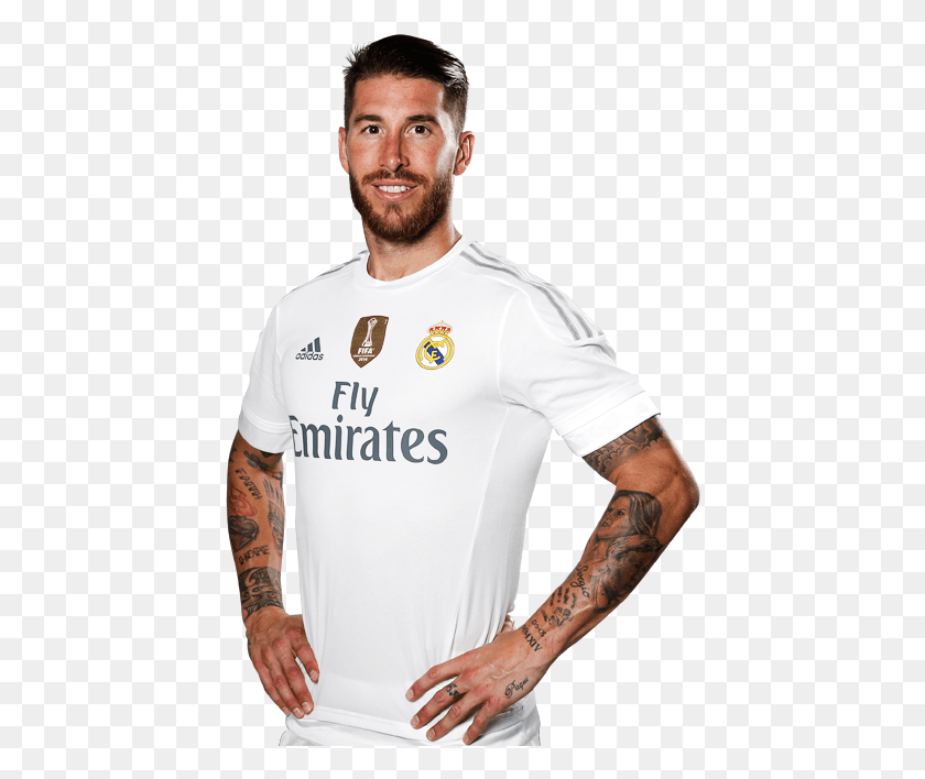 432x648 Ramos Real Madrid, Clothing, Apparel, Shirt HD PNG Download
