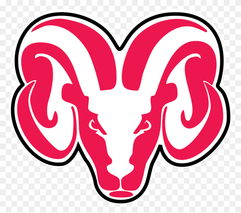 1004x879 Rams Logo Fresno City College Ram, Heart, Label, Text HD PNG Download