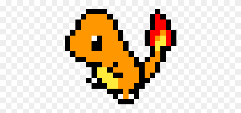 390x334 Random Image From User Pixel Art Pokemon, Pac Man HD PNG Download