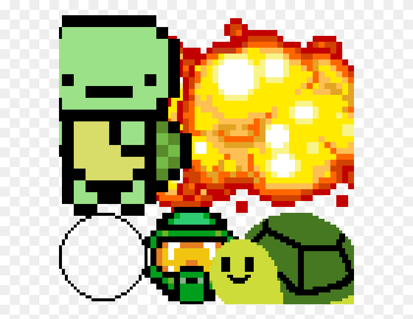 601x589 Случайное Изображение От Пользователя Pixel Turtle Gif, Pac Man, Super Mario Hd Png Скачать