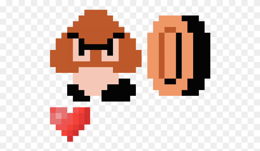 520x427 Random Image From User Super Mario Bros 1985 Goomba, Rug, Pillow, Cushion HD PNG Download