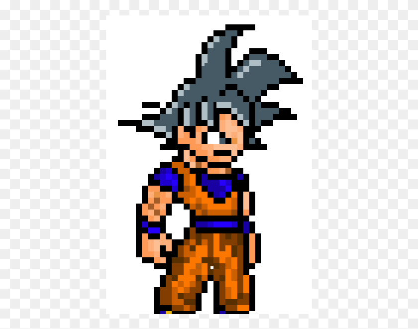 Random Image From User Super Saiyan God Goku Pixel Art, Rug, Graphics ...