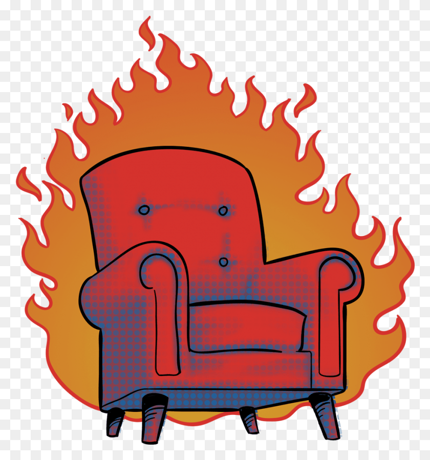 913x983 Random Punchline Hot Seat Hot Seat, Furniture, Chair, Armchair Descargar Hd Png