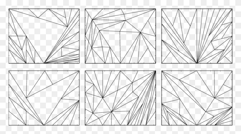 850x447 Randomly Generated Stable Truss Topologies Based On Triangle, Outdoors, Nature, Night Descargar Hd Png