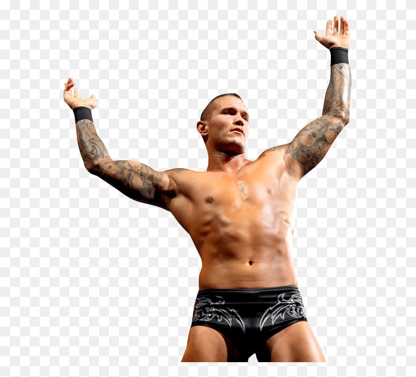 583x702 Randy Orton File Randy Orton Pose, Skin, Arm, Person HD PNG Download
