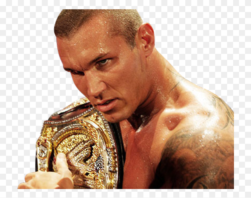 727x601 Randy Orton Jeff Hardy Wwe Champion, Person, Human, Sport HD PNG Download
